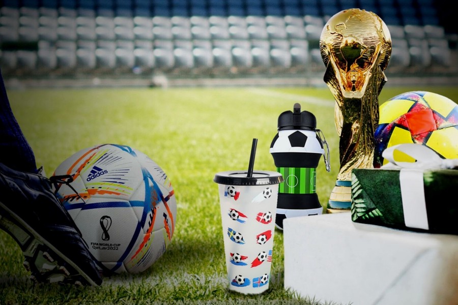 Check out these football inspired merchandise ideas to get you game-ready  for the #WomensWorldCup! #merchandi…