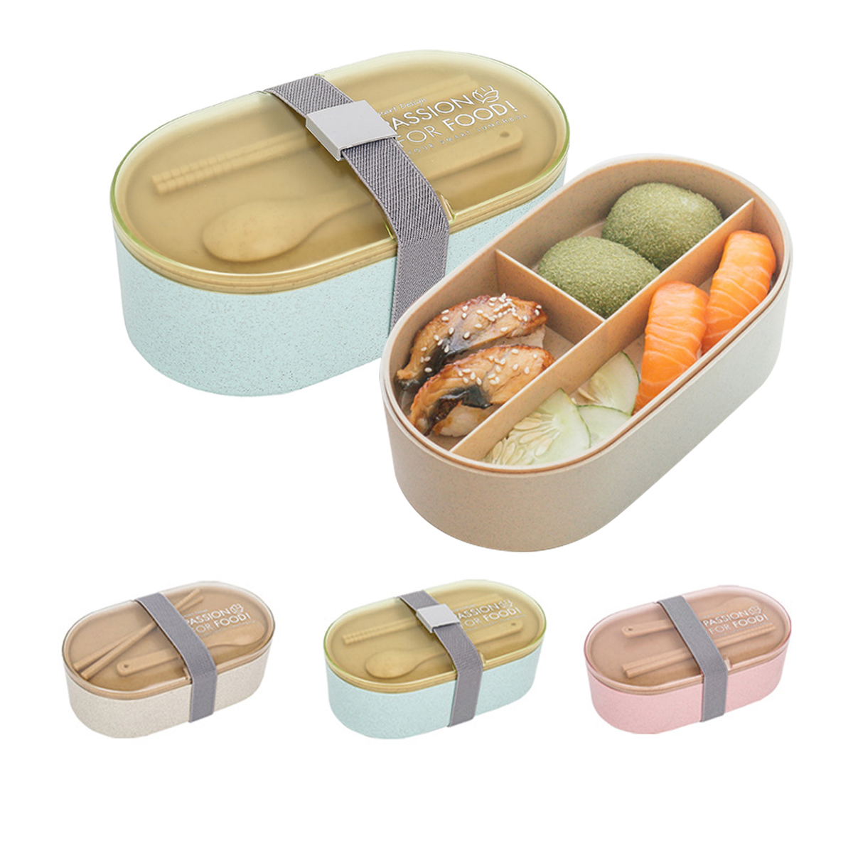 Wheat Straw Bento Box