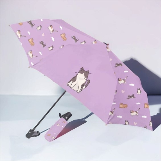 3 Fold Auto Foldable Umbrella